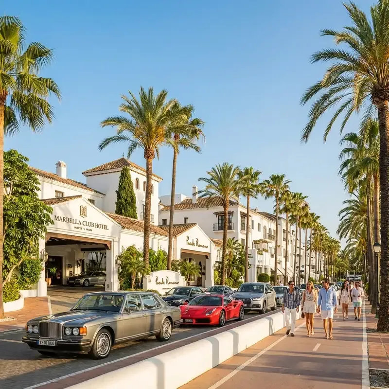 On the way to Marbella